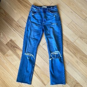 Abercrombie & Fitch size 4L high waist jeans